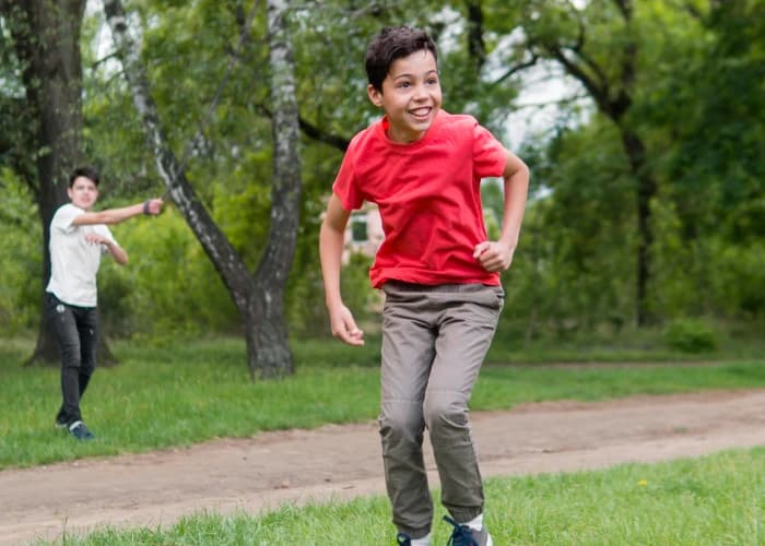 Physiotherapy session